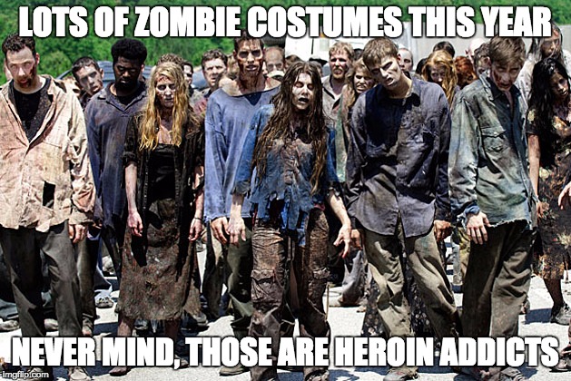 meme zombie junkie