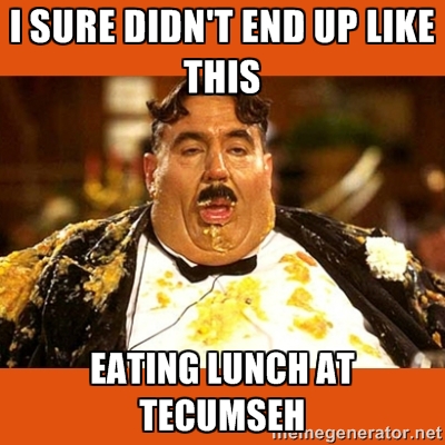 meme tecumseh lunch