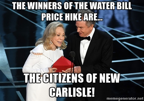 oscars water bill